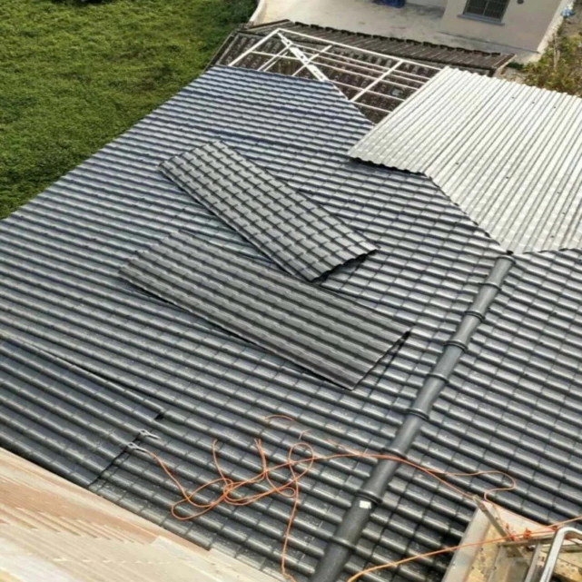 新型建筑材料合成树脂瓦，新时代城市建设的屋顶瓦